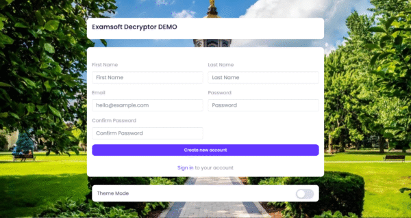 Examsoft decryptor